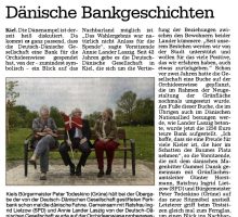 Kieler Express vom 16.05.2012 Artikel "Dänische Bankgeschichten" im Kieler Express vom 16.05.2012